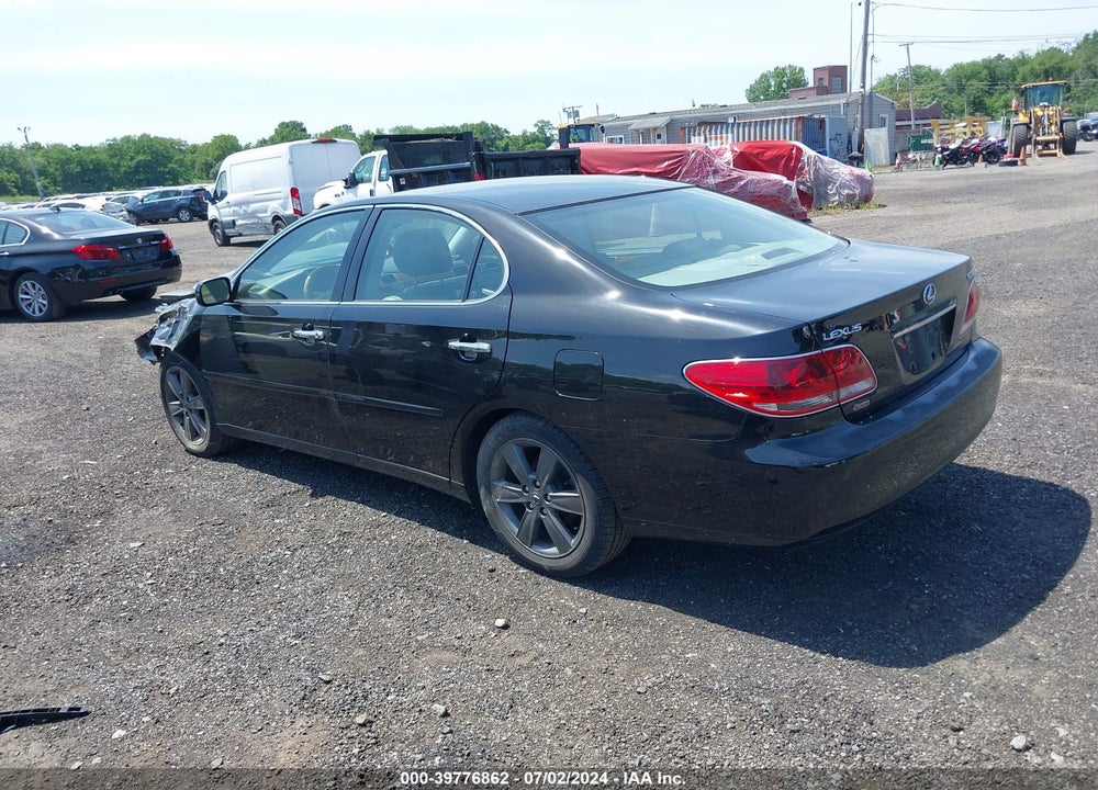 2005 LEXUS ES 330 VIN: JTHBA30G055072510