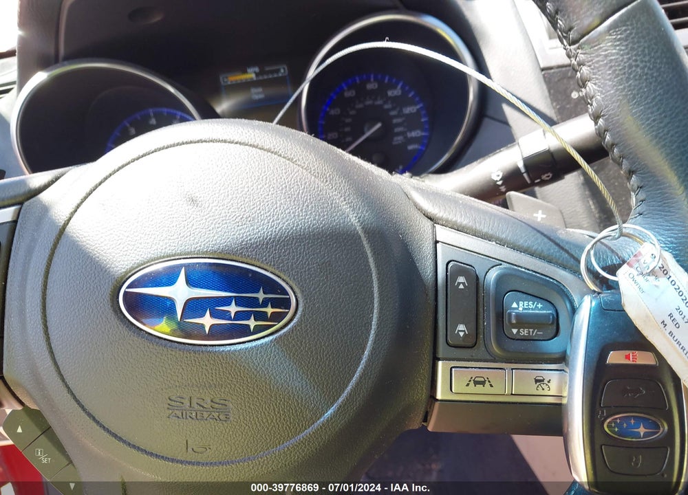 2017 SUBARU LEGACY 2.5I LIMITED VIN: 4S3BNAN66H3048738