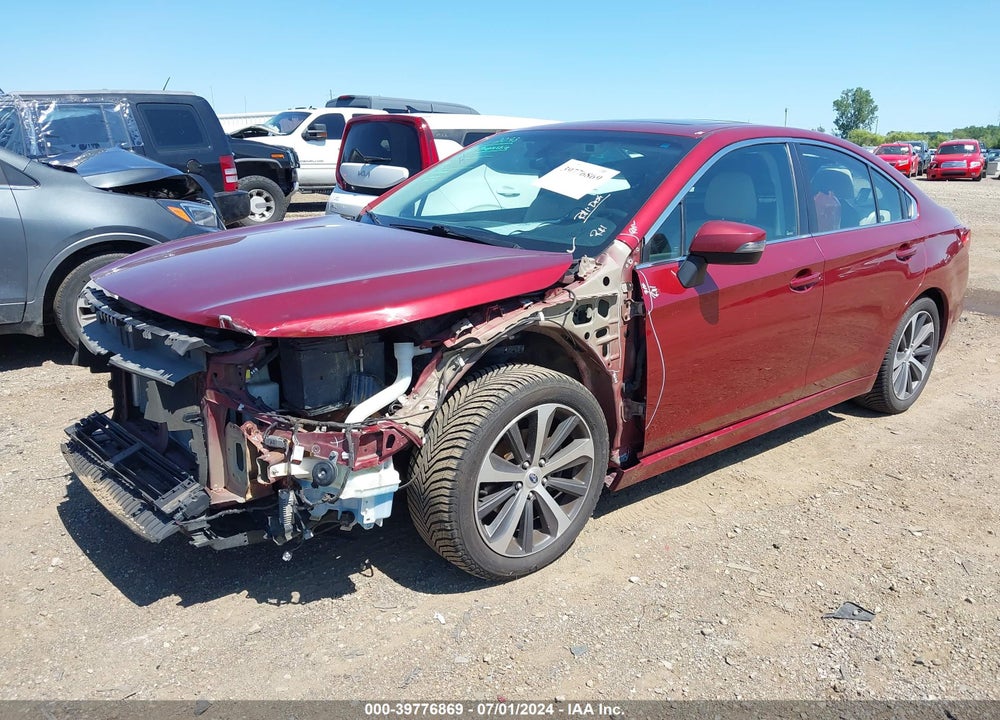2017 SUBARU LEGACY 2.5I LIMITED VIN: 4S3BNAN66H3048738