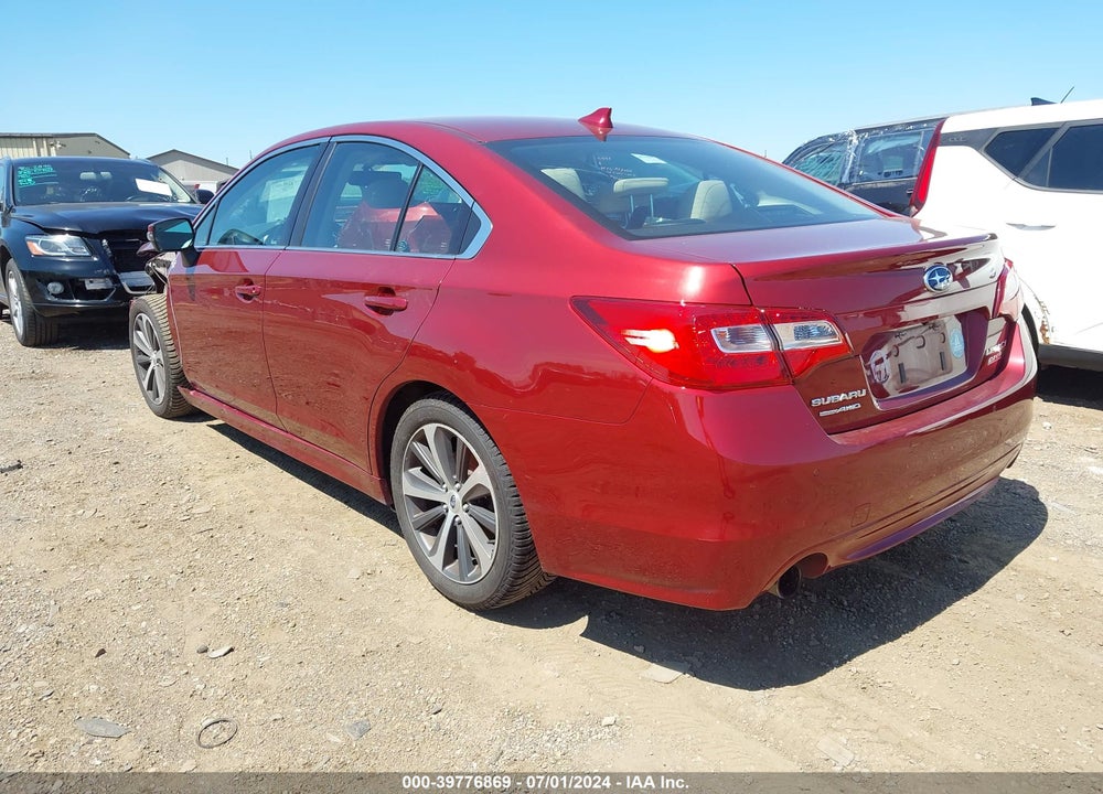 2017 SUBARU LEGACY 2.5I LIMITED VIN: 4S3BNAN66H3048738