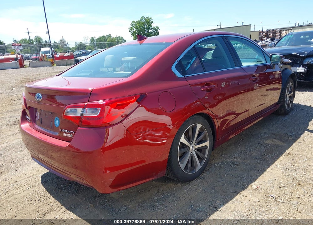 2017 SUBARU LEGACY 2.5I LIMITED VIN: 4S3BNAN66H3048738