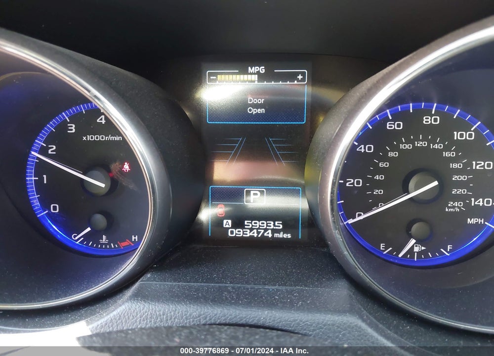 2017 SUBARU LEGACY 2.5I LIMITED VIN: 4S3BNAN66H3048738