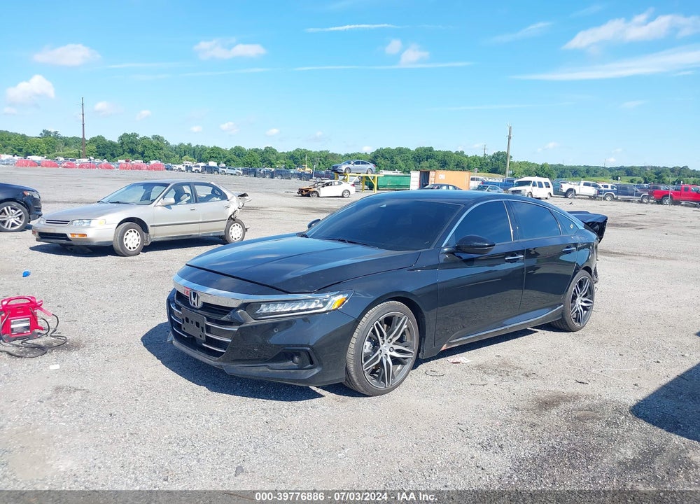 2021 HONDA ACCORD TOURING VIN: 1HGCV2F9XMA019754