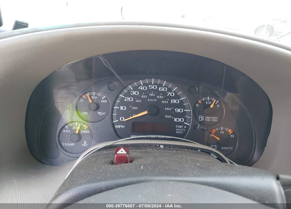 2004 CHEVROLET ASTRO VIN: 1GNDM19X44B106576
