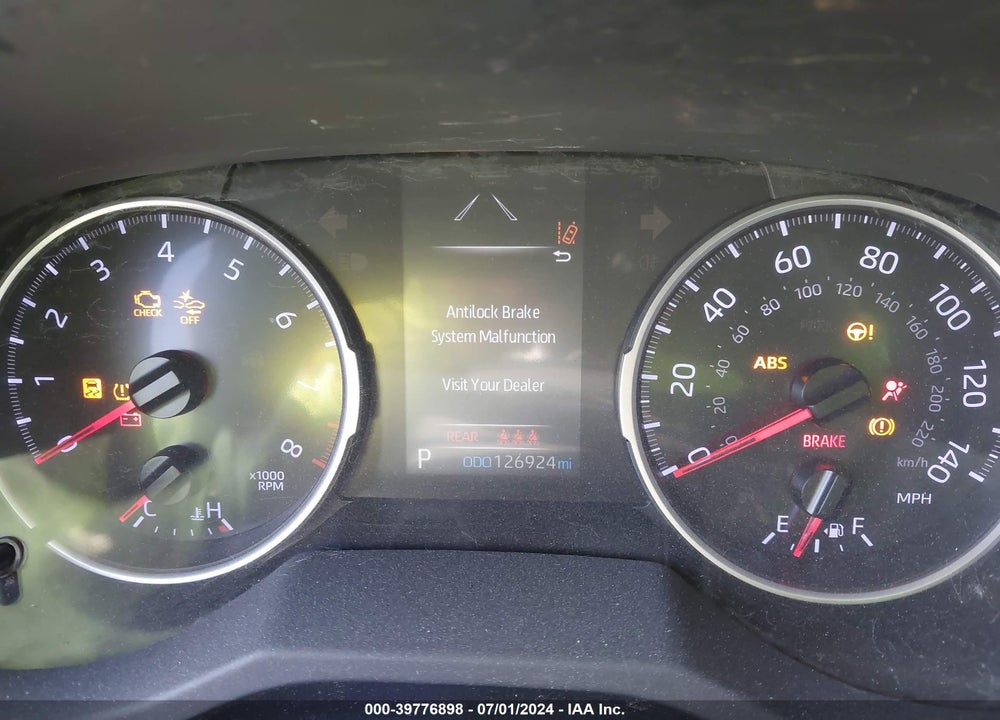 2019 TOYOTA RAV4 LE VIN: JTMH1RFV3KD509311
