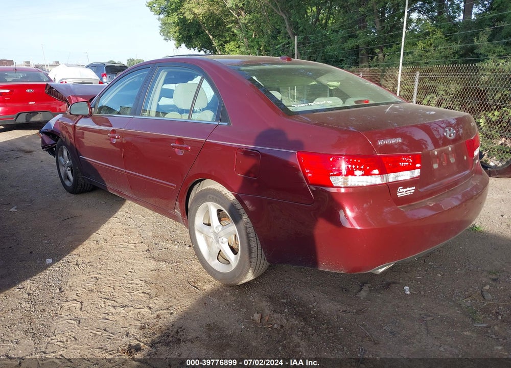 2007 HYUNDAI SONATA LIMITED/SE V6 VIN: 5NPEU46F57H277222