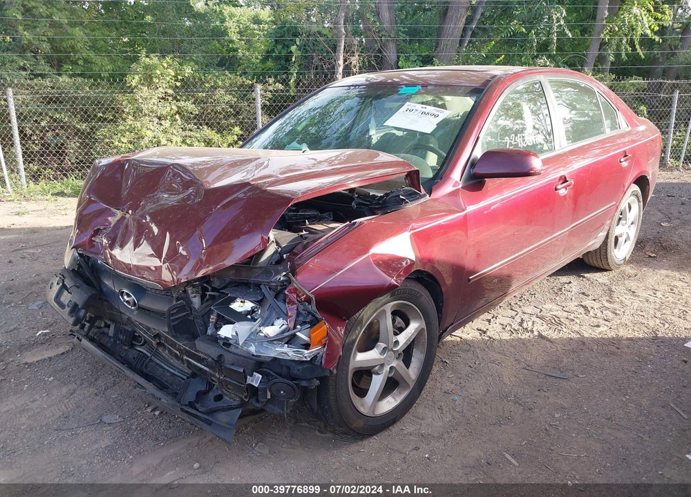 2007 HYUNDAI SONATA LIMITED/SE V6 VIN: 5NPEU46F57H277222