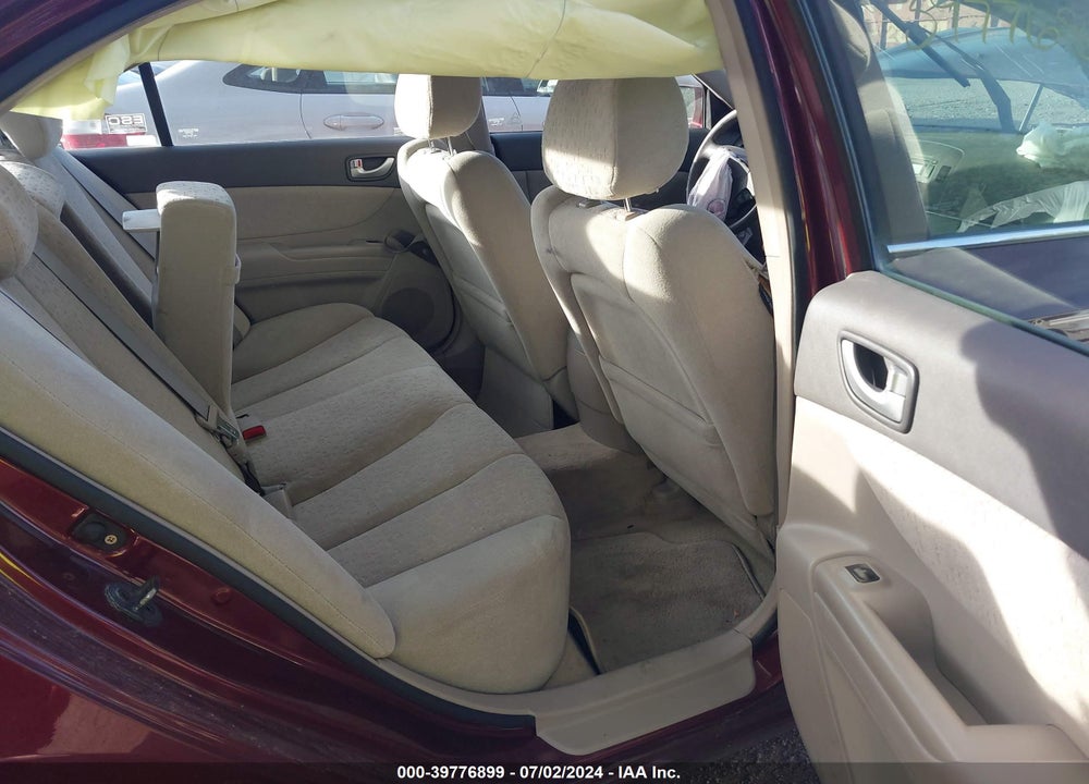 2007 HYUNDAI SONATA LIMITED/SE V6 VIN: 5NPEU46F57H277222