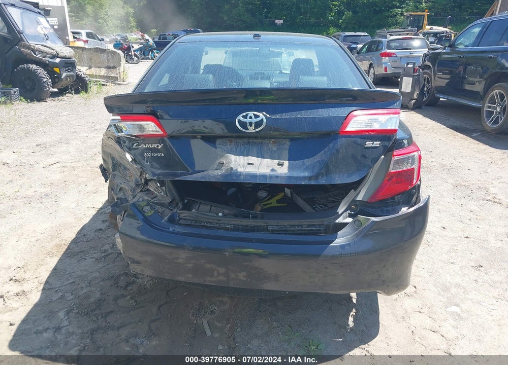2014 TOYOTA CAMRY SE SPORT VIN: 4T1BF1FKXEU865611