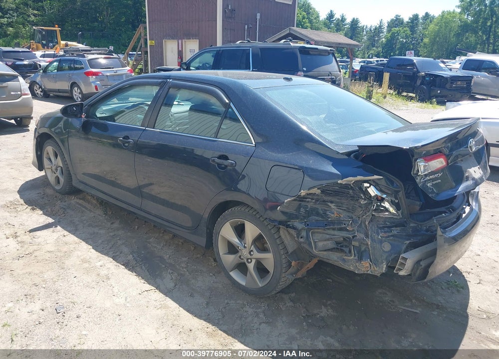 2014 TOYOTA CAMRY SE SPORT VIN: 4T1BF1FKXEU865611