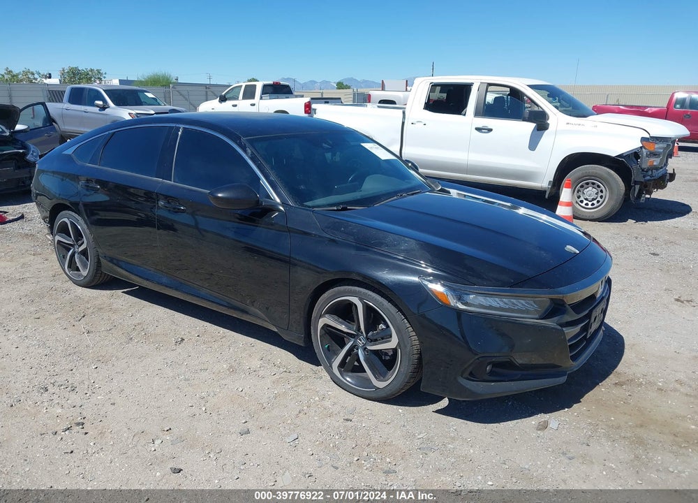 2021 HONDA ACCORD SPORT VIN: 1HGCV1F37MA089962