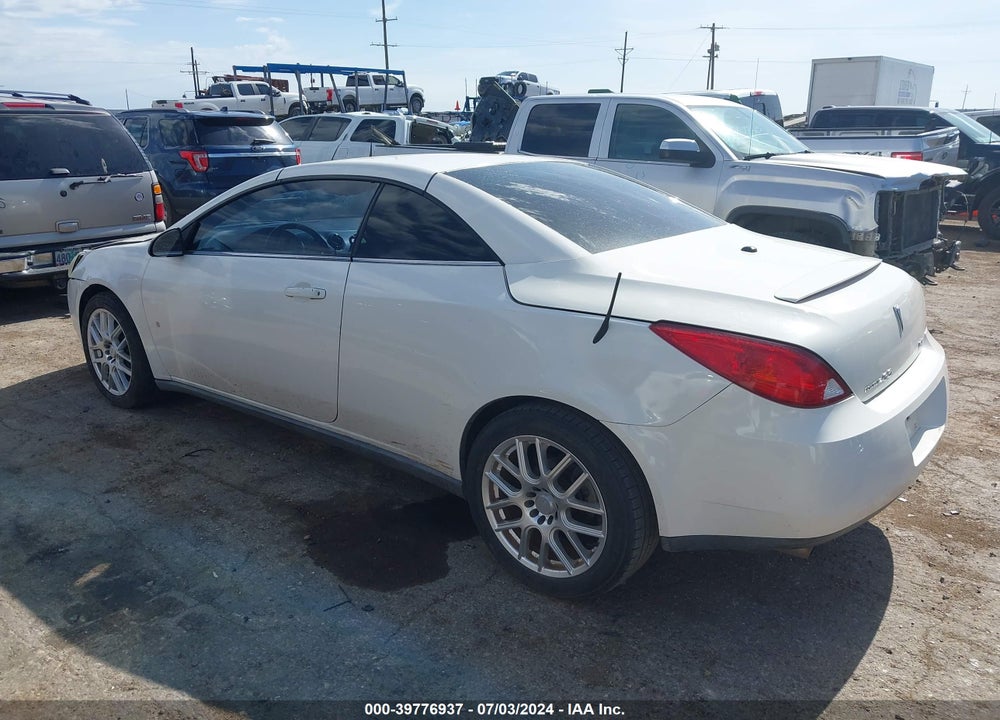 2008 PONTIAC G6 GT VIN: 1G2ZH36N284288505