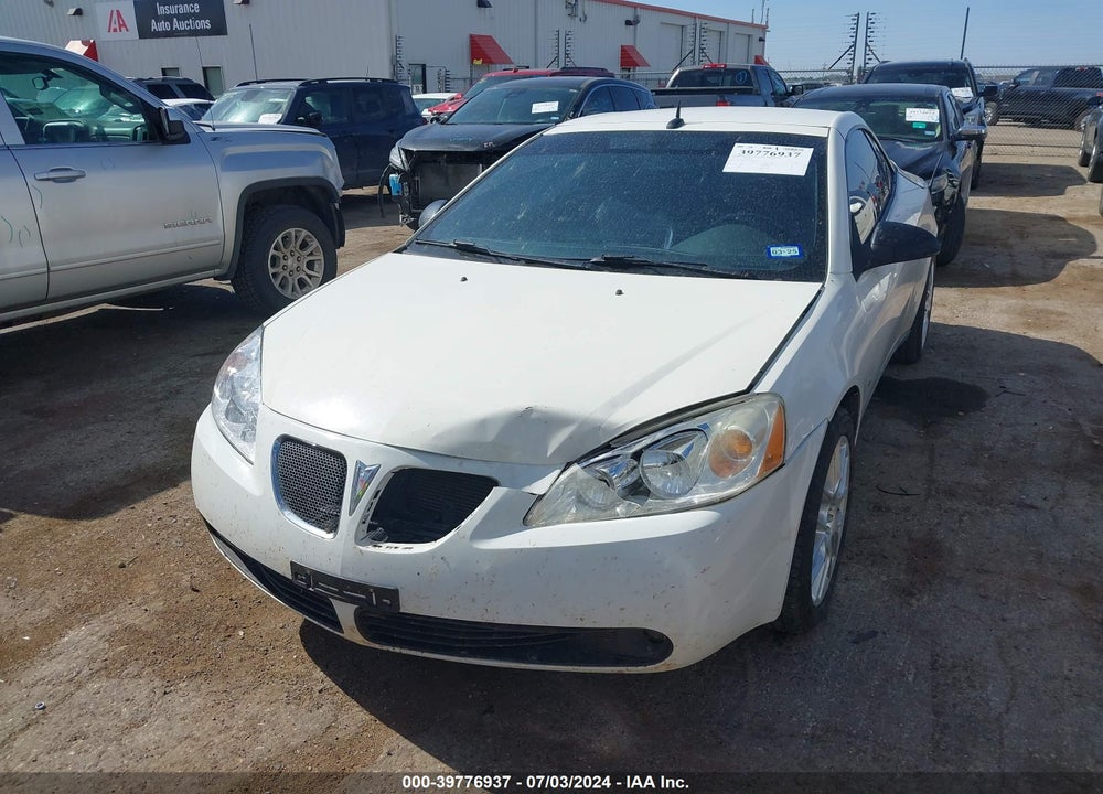 2008 PONTIAC G6 GT VIN: 1G2ZH36N284288505