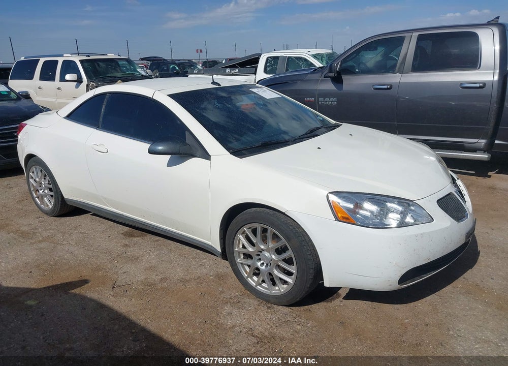 2008 PONTIAC G6 GT VIN: 1G2ZH36N284288505