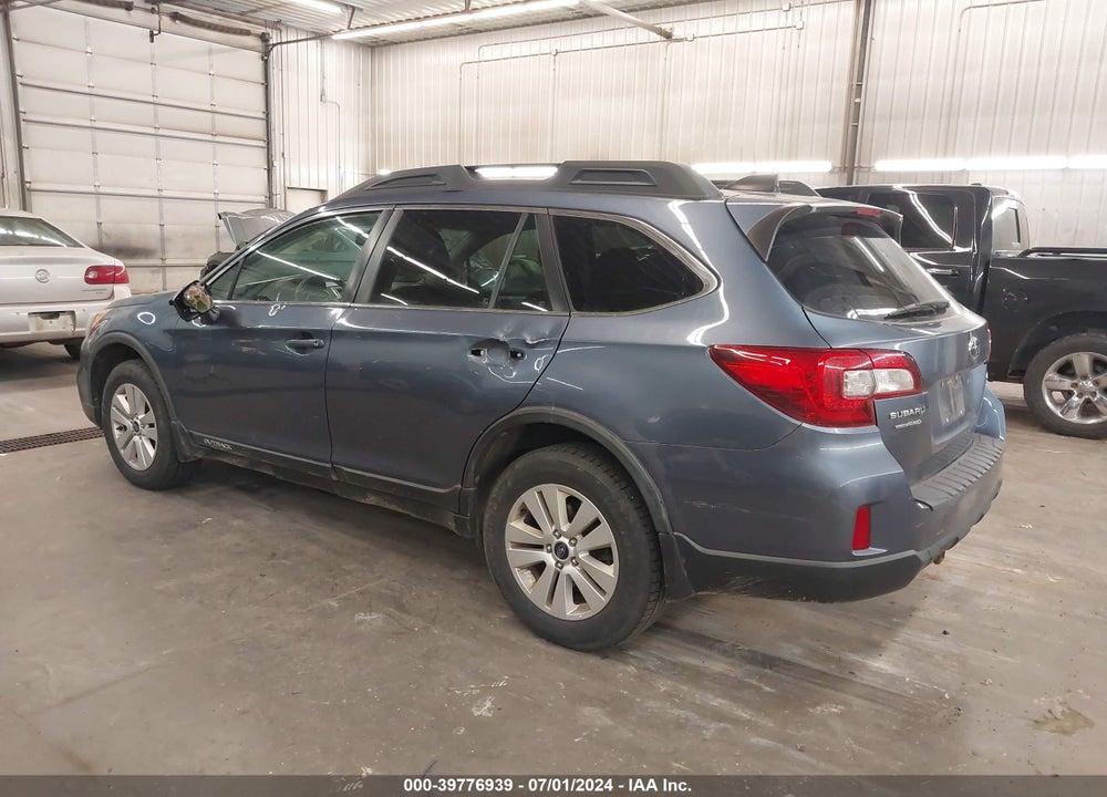 2016 SUBARU OUTBACK 2.5I PREMIUM VIN: 4S4BSBCC1G3302082