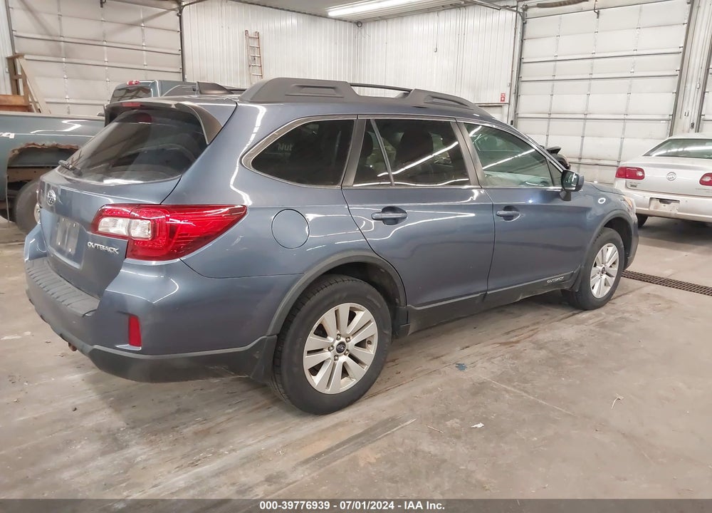 2016 SUBARU OUTBACK 2.5I PREMIUM VIN: 4S4BSBCC1G3302082