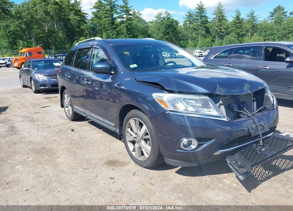 2016 NISSAN PATHFINDER PLATINUM VIN: 5N1AR2MM9GC604590