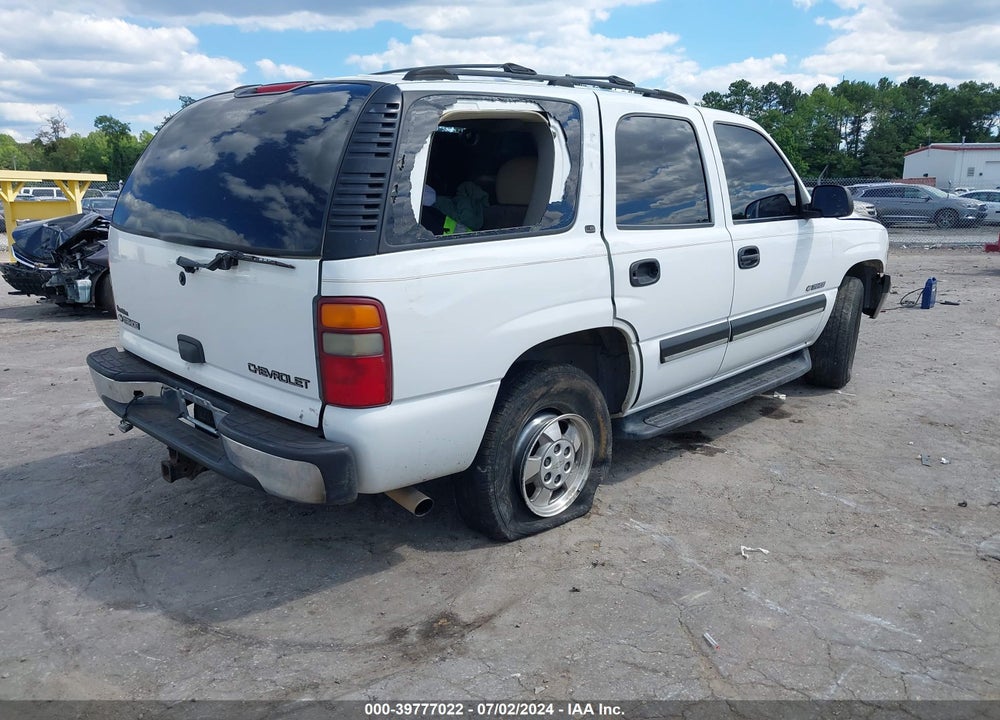 2000 CHEVROLET TAHOE ALL NEW LS VIN: 1GNEK13TXYJ202031