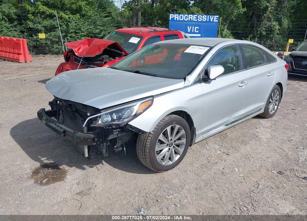 2017 HYUNDAI SONATA SPORT VIN: 5NPE34AF4HH488584