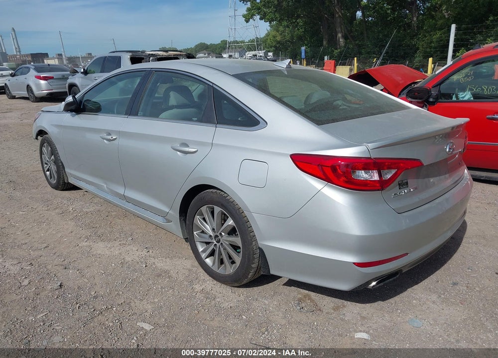2017 HYUNDAI SONATA SPORT VIN: 5NPE34AF4HH488584