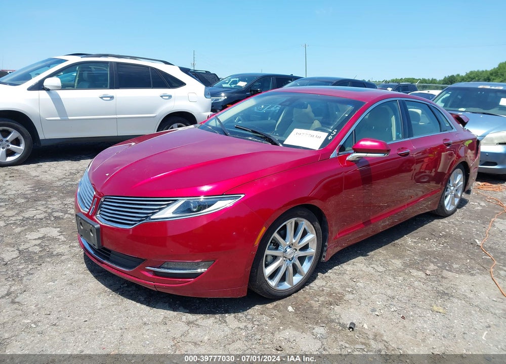 2015 LINCOLN MKZ HYBRID VIN: 3LN6L2LUXFR602145