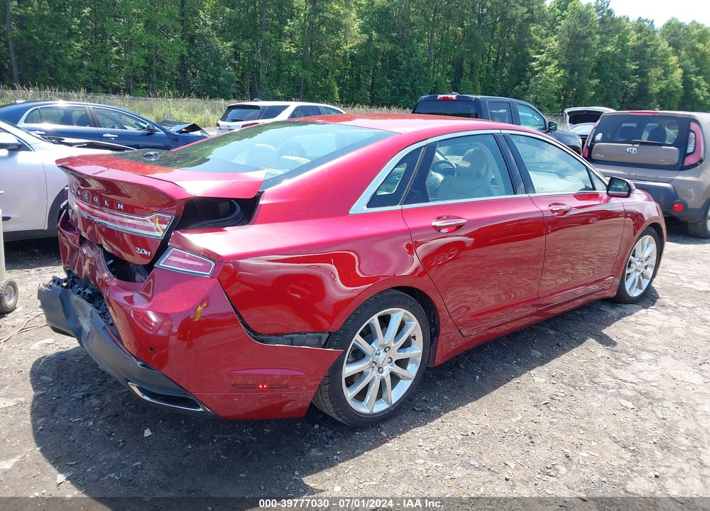 2015 LINCOLN MKZ HYBRID VIN: 3LN6L2LUXFR602145