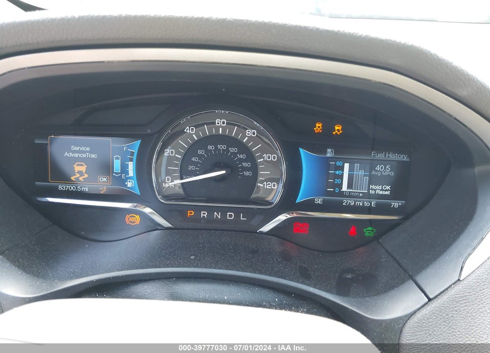 2015 LINCOLN MKZ HYBRID VIN: 3LN6L2LUXFR602145