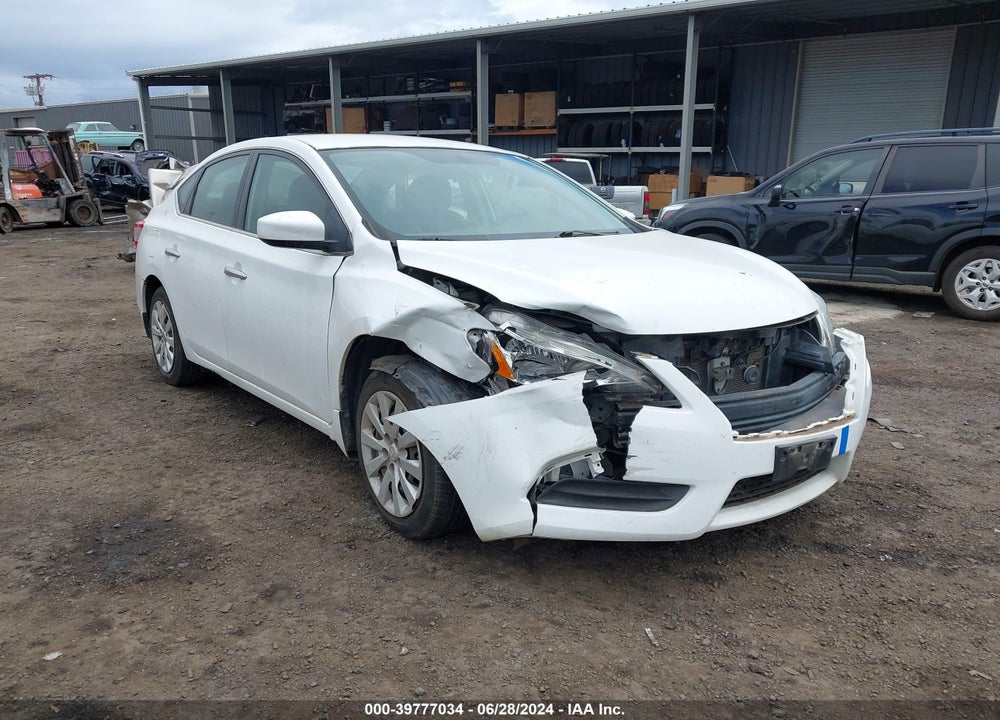 2015 NISSAN SENTRA S VIN: 3N1AB7AP9FY285303