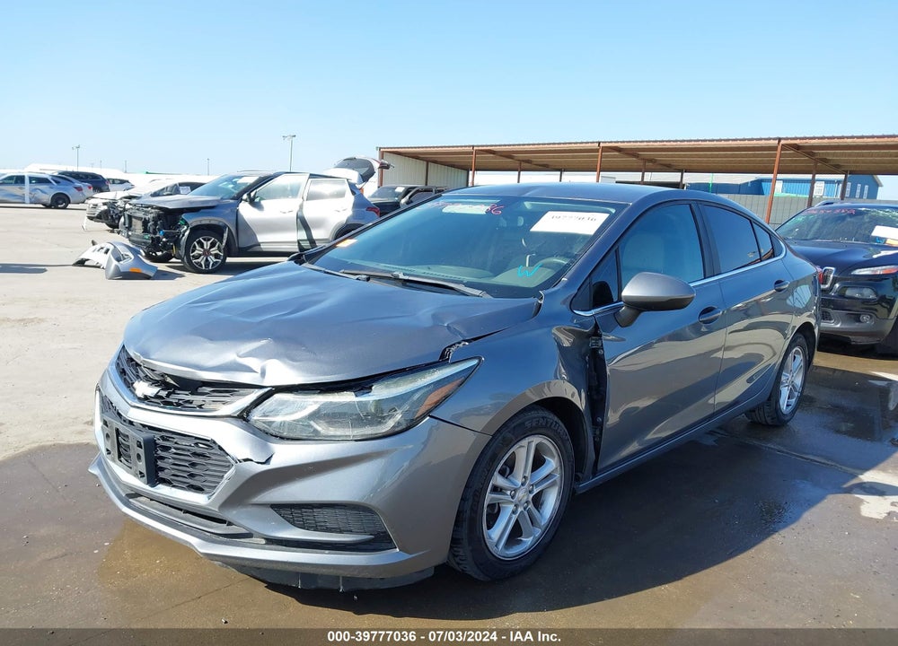 2018 CHEVROLET CRUZE LT AUTO VIN: 1G1BE5SM4J7133501