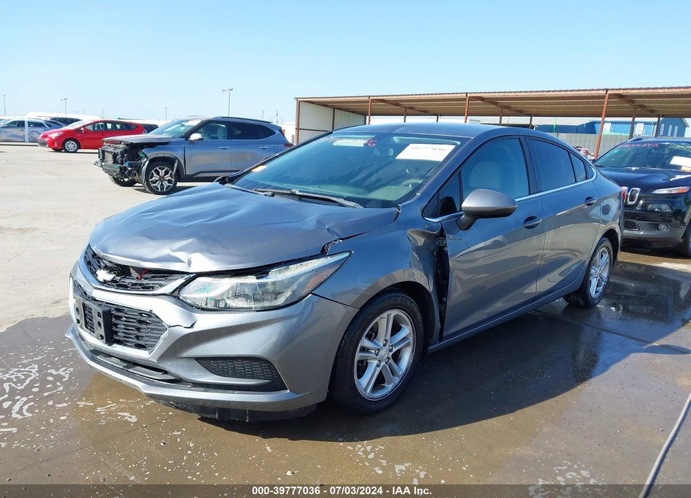 2018 CHEVROLET CRUZE LT AUTO VIN: 1G1BE5SM4J7133501