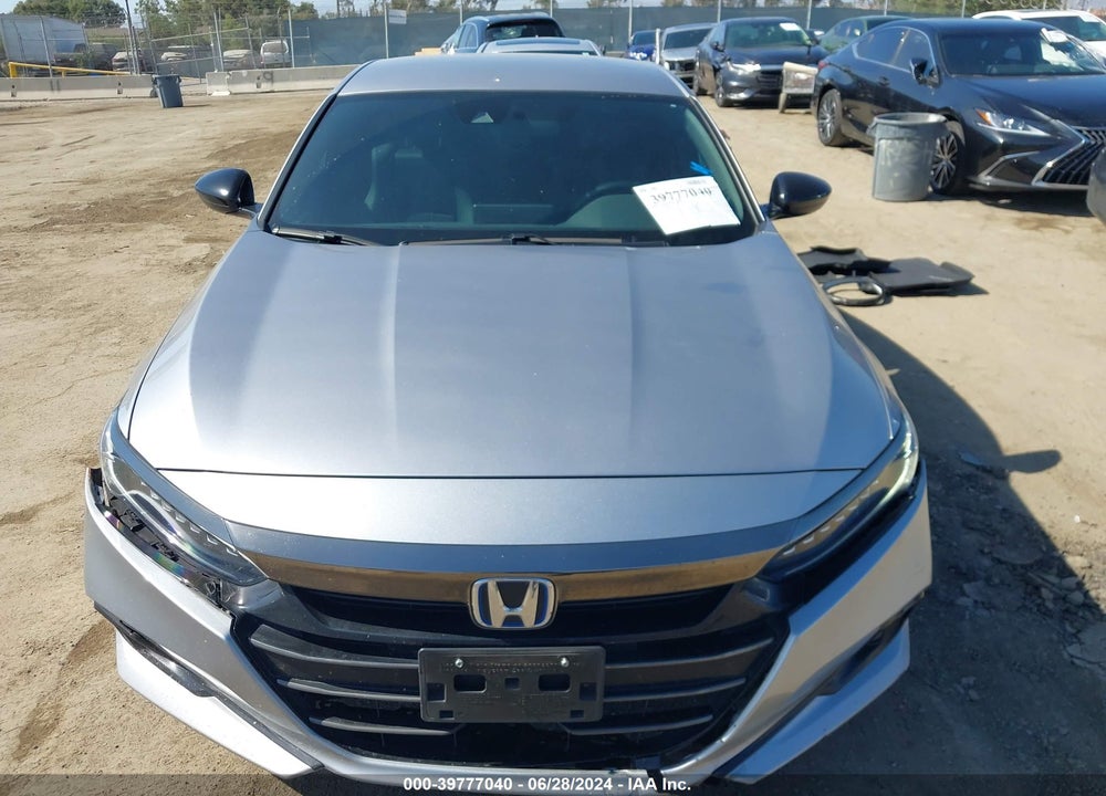 2022 HONDA ACCORD HYBRID SPORT VIN: 1HGCV3F28NA013784