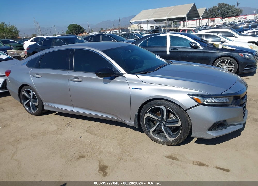 2022 HONDA ACCORD HYBRID SPORT VIN: 1HGCV3F28NA013784