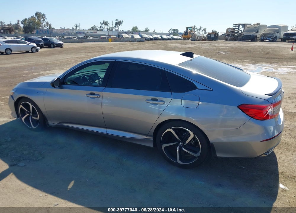2022 HONDA ACCORD HYBRID SPORT VIN: 1HGCV3F28NA013784