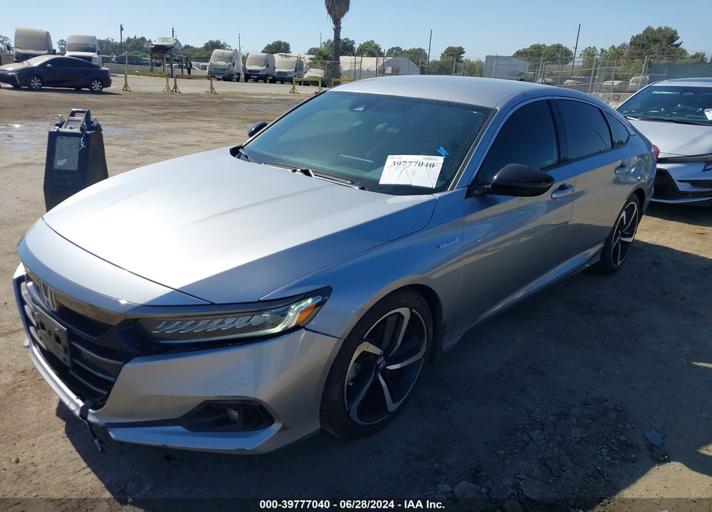 2022 HONDA ACCORD HYBRID SPORT VIN: 1HGCV3F28NA013784