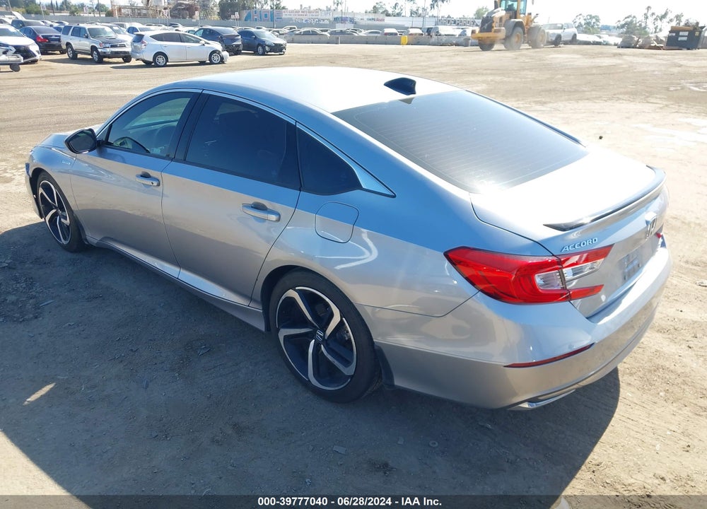 2022 HONDA ACCORD HYBRID SPORT VIN: 1HGCV3F28NA013784