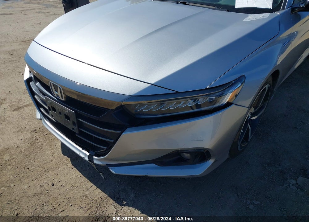 2022 HONDA ACCORD HYBRID SPORT VIN: 1HGCV3F28NA013784