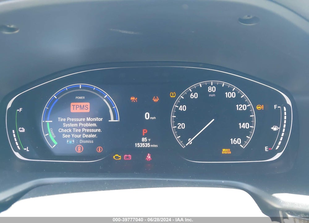 2022 HONDA ACCORD HYBRID SPORT VIN: 1HGCV3F28NA013784