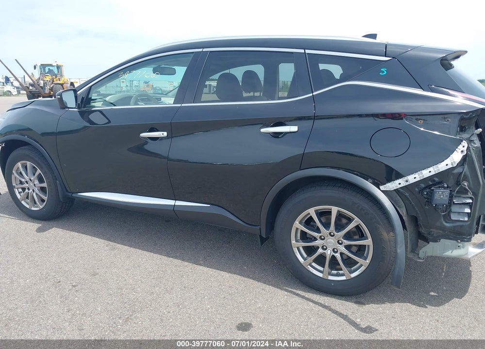 2018 NISSAN MURANO SL VIN: 5N1AZ2MH8JN158639