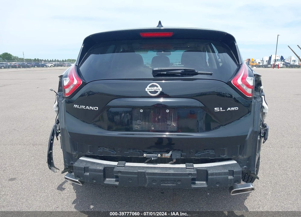 2018 NISSAN MURANO SL VIN: 5N1AZ2MH8JN158639