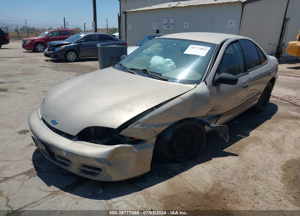 2000 CHEVROLET CAVALIER VIN: 1G1JC524XY7244887