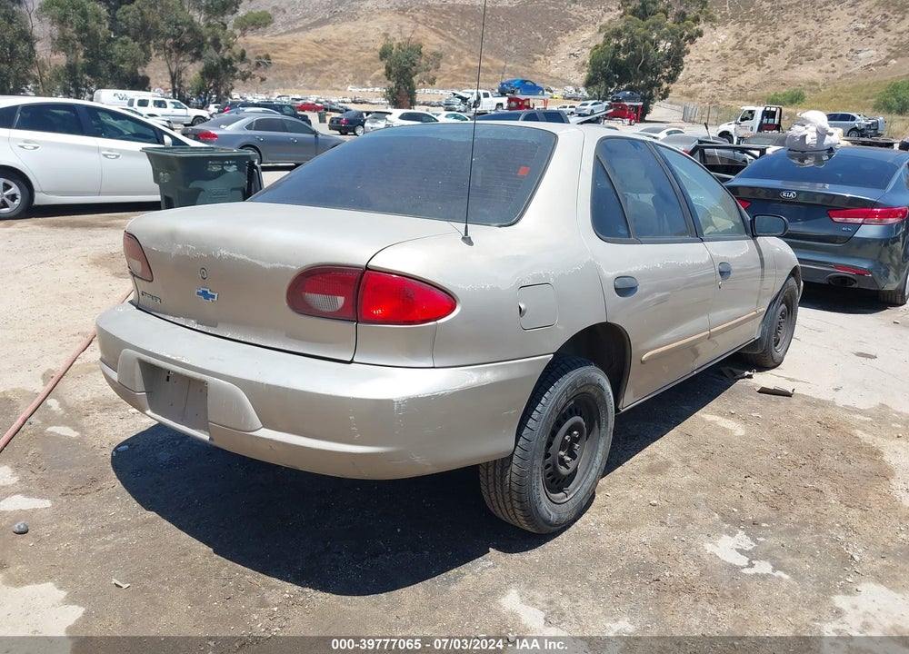 2000 CHEVROLET CAVALIER VIN: 1G1JC524XY7244887