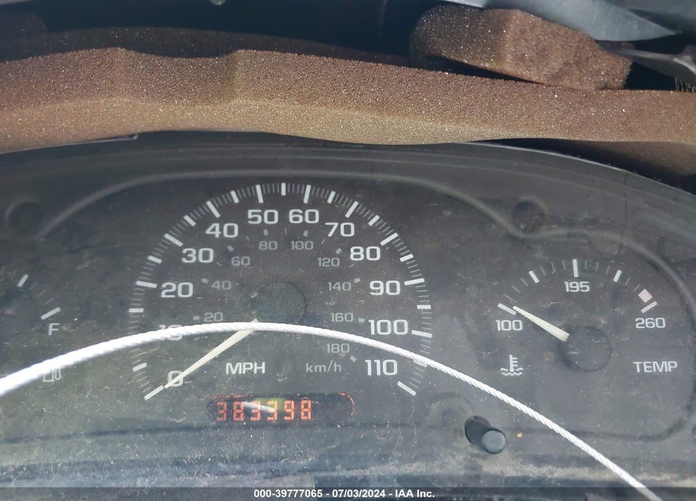 2000 CHEVROLET CAVALIER VIN: 1G1JC524XY7244887