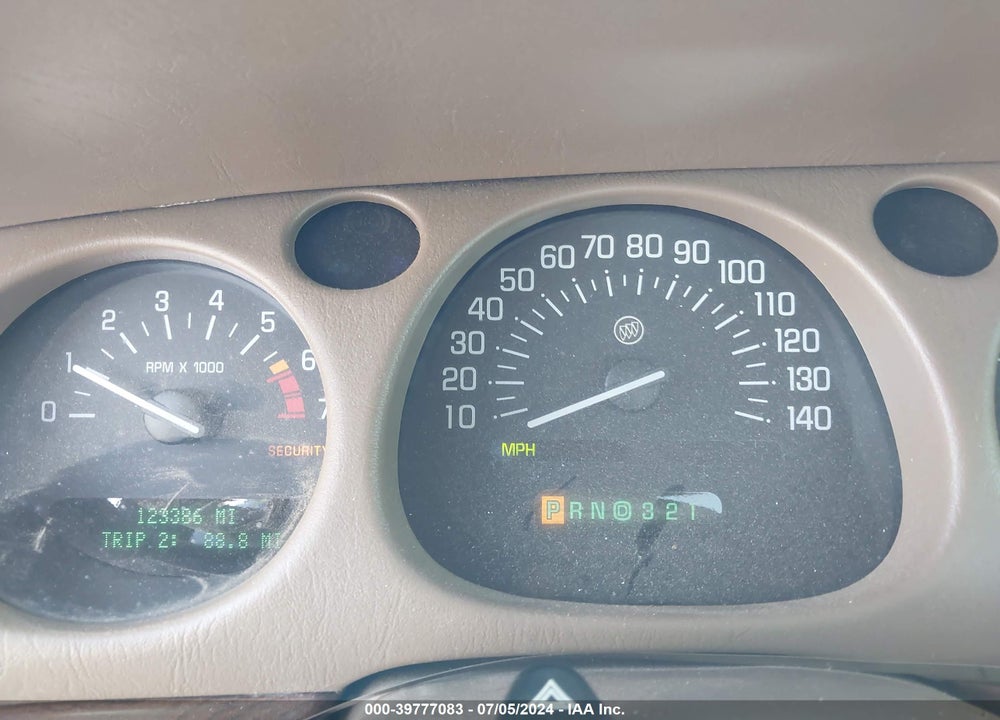 2005 BUICK LESABRE CUSTOM VIN: 1G4HP54K25U159878