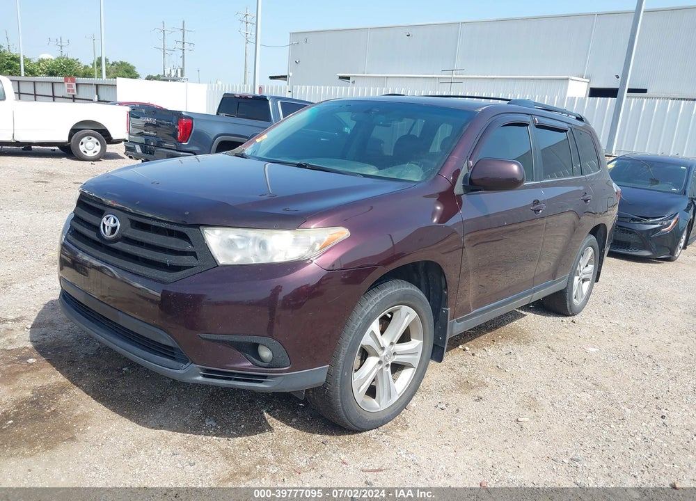 2013 TOYOTA HIGHLANDER SE V6 VIN: 5TDBK3EH1DS255486