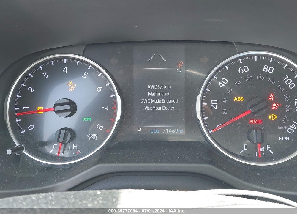 2019 TOYOTA RAV4 XLE VIN: 2T3P1RFV8KC008608