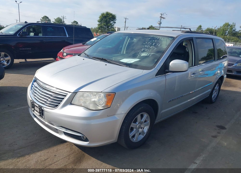 2012 CHRYSLER TOWN & COUNTRY TOURING VIN: 2C4RC1BGXCR386158