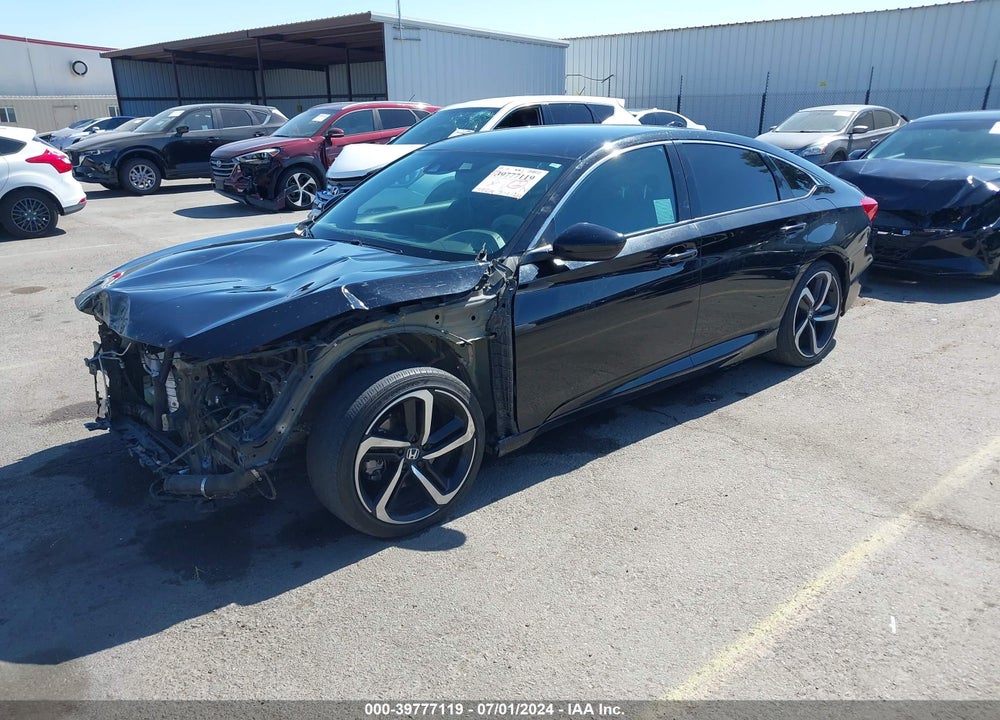 2018 HONDA ACCORD SPORT VIN: 1HGCV1F32JA200249