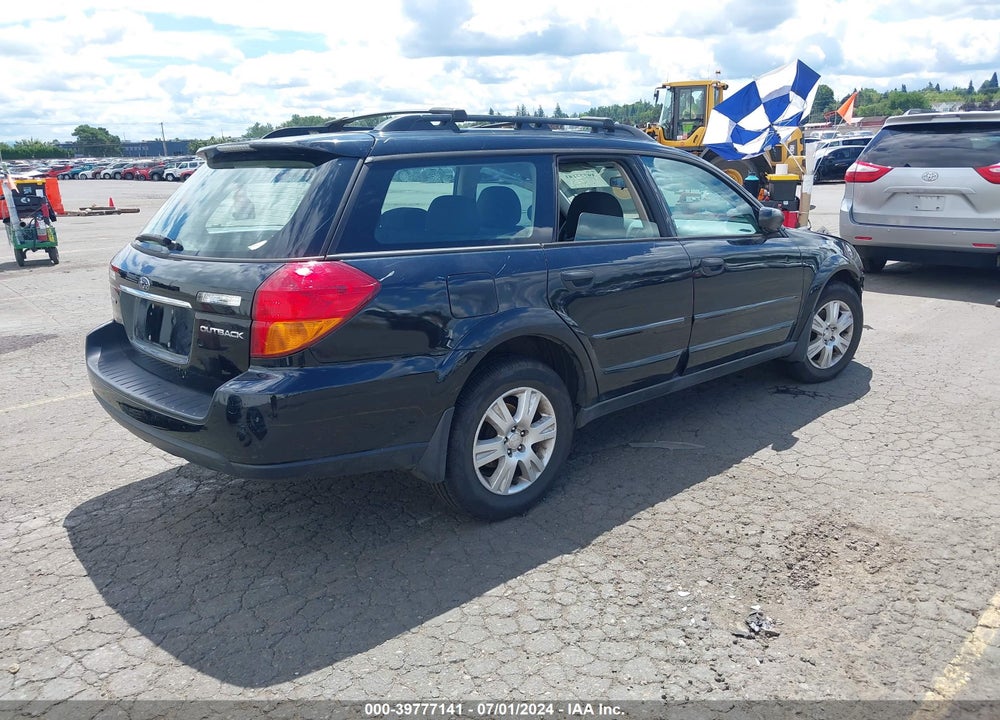 2005 SUBARU LEGACY OUTBACK 2.5I VIN: 4S4BP61C357391431