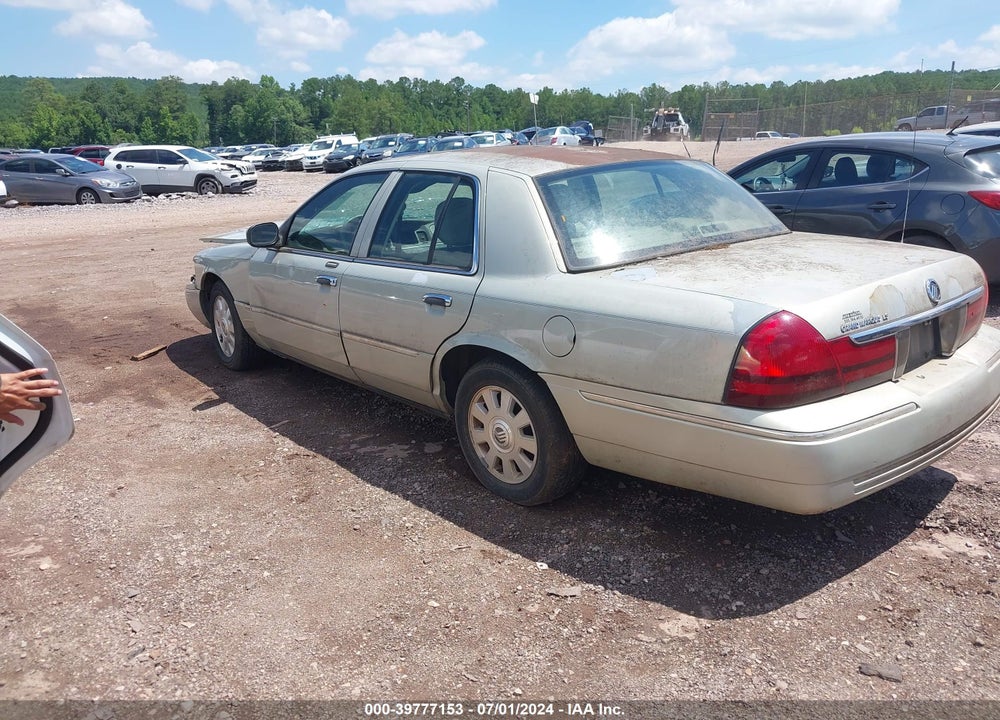 2005 MERCURY GRAND MARQUIS LS/LSE VIN: 2MHHM75W65X612890