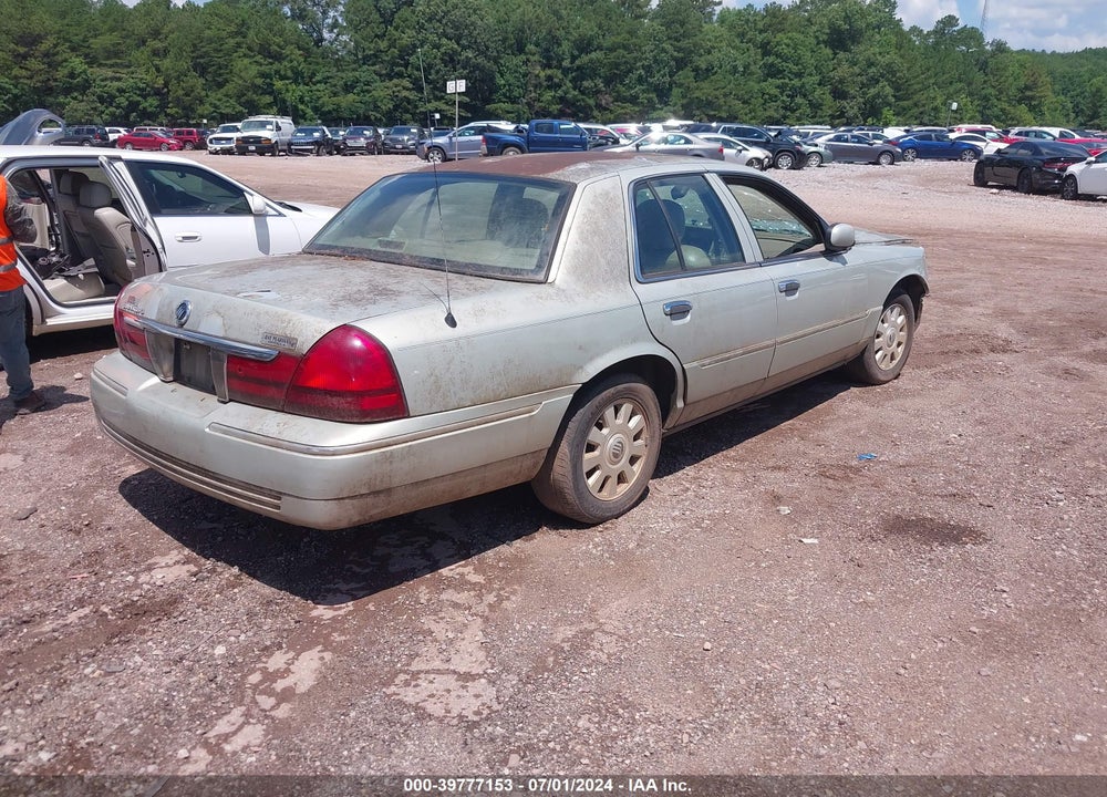 2005 MERCURY GRAND MARQUIS LS/LSE VIN: 2MHHM75W65X612890